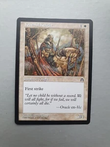 Youthful Knight , MTG Stronghold (1998). Common White Creature NM - Picture 1 of 2