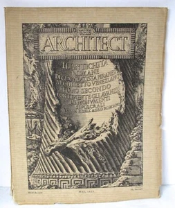 Die Architektenzeitschrift Mai 1925 mit Ausklappbar aus Architektendetailreihe - Bild 1 von 5