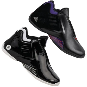 adidas T-MAC 3 Restomod Basketballschuhe Sport Training schwarz violett neu - Bild 1 von 3