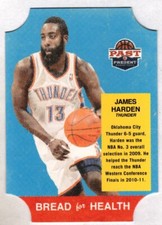 James Harden 2011-12 Panini Past & Present Bread for Health