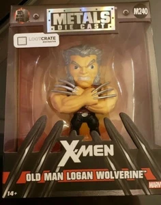 Metal Die Cast Old Man Logan Wolverine M240 LootCrate Exclusive Figure Marvel  - Picture 1 of 9