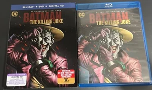 Batman: the Killing Joke (Blu-ray, 2016) JOKER SLIPCOVER DC BATGIRL ALAN MOORE - Picture 1 of 3