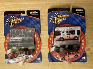 Winners Circle Dale Earnhardt '56 Ford Victoria & '76 Chevy Malibu NIP - Picture 1 of 11