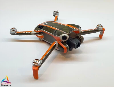 DJI MINI 4 PRO - SKIN - DESIGN: SAR ohne Schrift und Logos + 10x Akkufol. - Bild 1 von 4