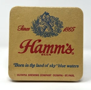 Hamm's Beer Vintage Montañas posavasadas 30 unidades Olympia Brewing Breweriana Nuevo Sellado - Imagen 1 de 9