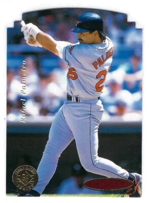 1995 Upper Deck SP Championship Die-Cut Rafael Palmeiro - Baltimore Orioles - Image 1 of 2