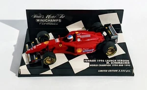Minichamps 1/43 F1 Ferrari 1996 Launch Version Michael Schumacher  - Picture 1 of 7