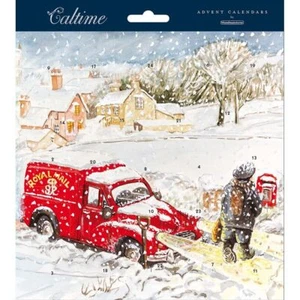 Post Van Last Christmas Post 213 x 213 mm Caltime Advent Calendar - Picture 1 of 1