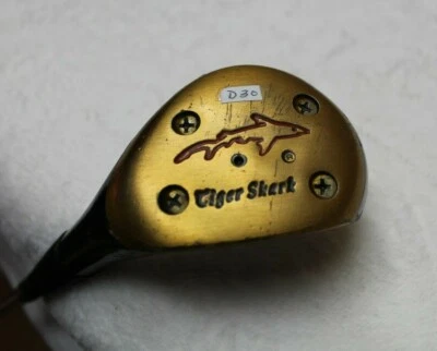 * RARO Tigre Tiburón Latón y Madera #3 Madera de Calle Mujer Mano Derecha #D30 Foto 1 de 4