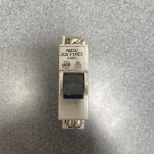 WYLEX 30 AMP TYPE 2 M6 MCB CIRCUIT BREAKER NB30 STOTZ 30A Single Pole Phase - Picture 1 of 4
