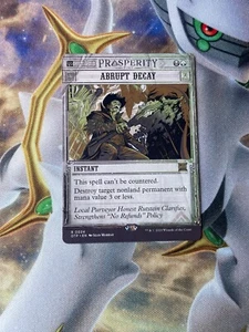 x1 Abrupt Decay - OTP 0034 - Breaking News MTG RARE M/NM 1x - Picture 1 of 2