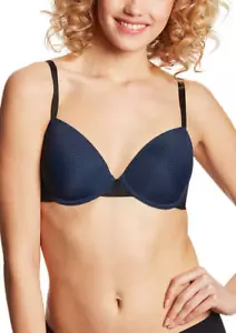 Sujetador con aros Maidenform Comfort Devotion Ultimate No Show azul marino DM9410 talla 34B - Imagen 1 de 12