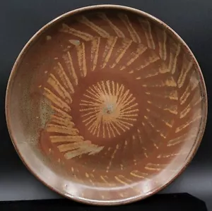 Vintage 1973 Ron Dean 10" Art Pottery Plate - Picture 1 of 4