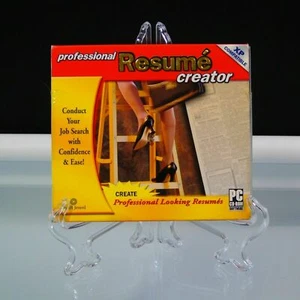 Professional Resume Creator COSMI 2003 PC CD ROM Software - Picture 1 of 4