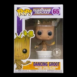 Funko Pop + Protector! Marvel #65 Guardianes de la Galaxia Dancing Groot *Como Nuevo* - Imagen 1 de 12