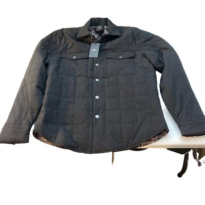 Chaqueta acolchada pequeña negra 7 For All Mankind para hombre AM9343L128 precio de venta sugerido por el fabricante 285,00 Foto 1 de 4