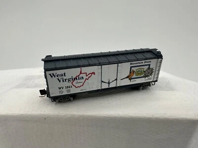 West Virginia State Car, 40' Standard Box Car, Plug Door, Rd# WV 1863 - Image 1 of 2