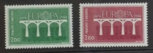 JUEGO DE EUROPA ANDORRA (FRANCÉS) 1984 SGF358/9 SIN MONTAR COMO NUEVO - Imagen 1 de 1