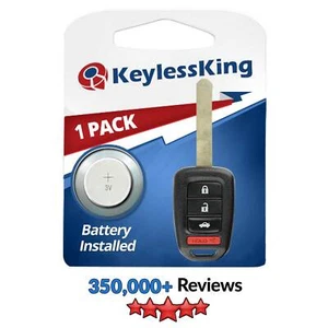 Keyless Entry Remote Car Key Fob for Honda Accord CR-V Civic HR-V MLBHLIK6-1T - Picture 1 of 4