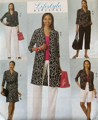 2010 NEW  'BUTTERICK' WARDROBE SEWING PATTERN B5500 SIZE 14-22 - Image 1 of 2