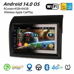 4GB+64GB Android 14 DAB+ Autoradio Navi Fiat Ducato Citroen Jumper Peugeot Boxer - Bild 1 von 24