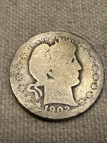 1902 O Barber Quarter Cover