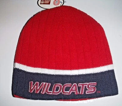 Arizona Wildcats NCAA Authentic Beanie Knit  Winter Hat NWT By Top Of The World - Image 1 of 2