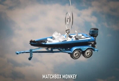 Bass Fishing Boat Custom Christmas Ornament Nitro Ranger Tracker Lund America - Image 1 of 4