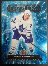 2022-23 UD Extended Series PONTUS HOLMBERG Dazzlers #DZ-142 Maple Leafs