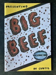 Big Beef Art Zine by Curtis Published by Camelhot Press Illustration Comic Style - Picture 1 of 5