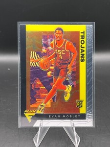 2021-22 Chronicles Draft FLUX #227 EVAN MOBLEY ROOKIE SP RC ORANGE Prizm Holo