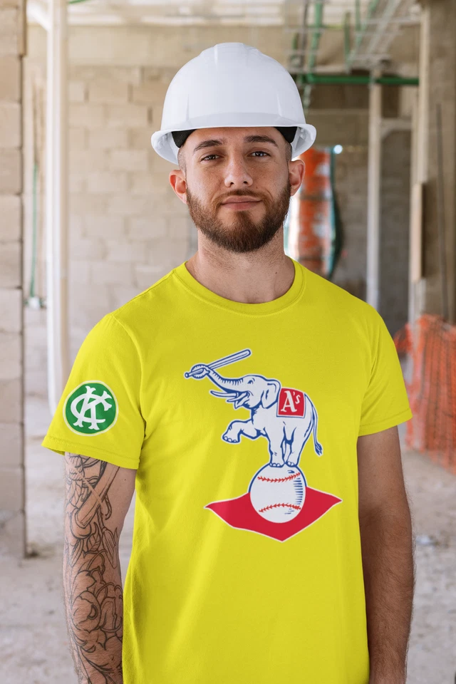 Retro Style 1960's Kansas City Athletics  Print T - Shirt sz S - 3XL  NWOT NEW - Image 1 of 1