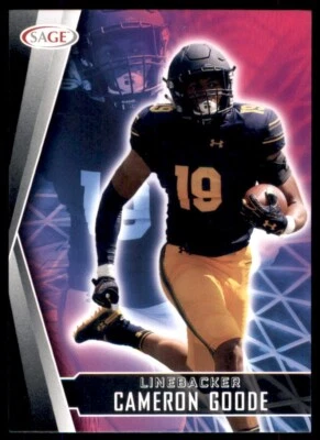 2022 Sage High Number Football #177 Cameron Goode - Image 1 of 2