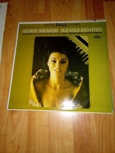 GEORGE SHEARING OLD GOLD and IVORY  VINYL LP RECORD ALBUM vintage