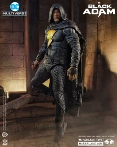 McFarlane Toys DC Multiverse BLACK ADAM WITH CLOAK (MOVIE) THE ROCK COLLECTIBLE - Picture 1 of 10