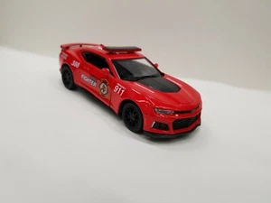 2017 Chevrolet Camaro ZL1 Rojo Fuego Kinsmart Coche Juguete Modelo 1/38 Escala - Imagen 1 de 2