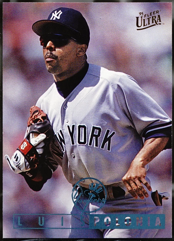 1995 Ultra Baseball Luis Polonia #85 NM - Image 1 of 1