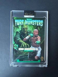 Floyd Mayweather Jr. 1/1 Turf Monster Wild Card - Picture 1 of 2