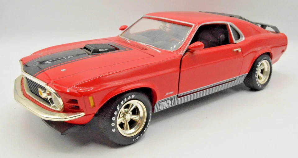1:18 1970 Ford Mustang Mach 1, RED by Ertl - Image 1 of 4