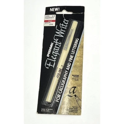 Bolígrafo de Caligrafía Speedball Elegante Escritor De Colección Tinta Marrón Punto Medio EE. UU. Foto 1 de 4