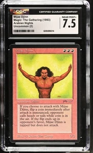 Mijae Djinn. Arabian Nights Mtg. CGC 7.5 Near Mint+! - Picture 1 of 2
