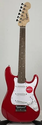 Guitarra Eléctrica Squier Mini Stratocaster Cuerpo Sólido, Rojo Dakota Foto 1 de 4