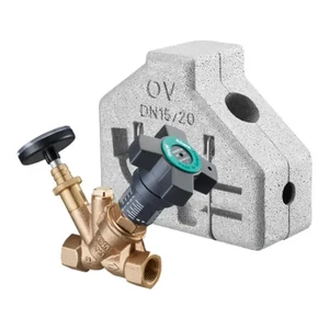 Oventrop Strangregulierventil Ventil Aquastrom DN 20 Rp 3/4 Bronze Wärmedämm620 - Bild 1 von 3