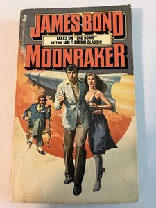 MOONRAKER IAN FLEMING PB 1ST JOVE 1981 JAMES BOND THE BOMB ACTION MOVIE TIE-IN - Imagen 1 de 9
