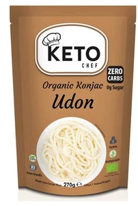 Keto Chef Glutenfreie Konjac Udon-Nudeln BIO 270 g - Bild 1 von 1