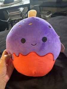 Squishmallows 5 pollici Halloween Habib The Candy Apple nuovo con etichetta - Foto 1 di 5