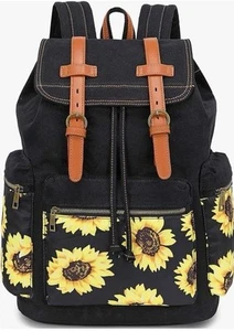 Bluboon Mädchen Damen Rucksack Sunflower - Bild 1 von 9