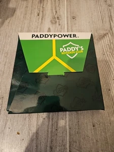 Pantaloni Paddy Power Lucky Rewardssclub frontali a Y taglia unica nuovi verde bianco - Foto 1 di 4