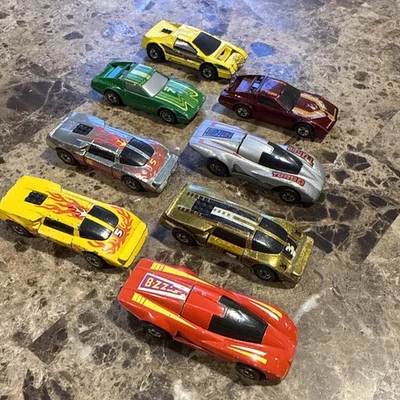 Vintage 1983-84 Mattel Hot Wheels Crack-ups Konvolut 8 Autos - Bild 1 von 4