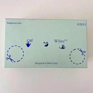 Gafas de sol para mujer Off-White OW40001U 68J negras rectangulares 57x19 145 ABLOH OJ - Imagen 1 de 9